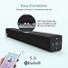 100Watt 32 Inch Soundbar, Bestisan 2.1 Channel Bluetooth 5.0 Sound Bar with Built-in Dual Subwoofer TV Speakers (2020 New Version, 60 Days Home Trial)thumb 3