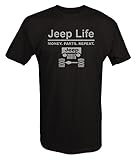 Stealth - Jeep Life - Money Parts Repeat T shirt - Xlarge