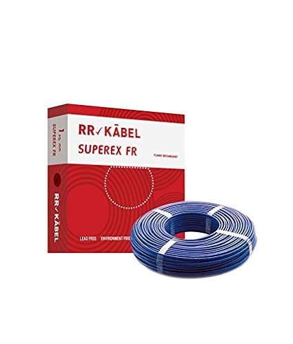 Rr Kabel Superex Fr Pvc Insulated Single Core Wire 1.00 Sq.Mm