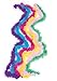 Kicko Mini Marabou Feather Boas - 12 Pack of 44 Inches - Assorted - for Halloween Costumes, Kids, Props, and Party Favors