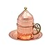 Mandalina Magic Hand hammered Copper Turkish Coffee Set – 2 Cups, Serving Dish, Tray & Cezve