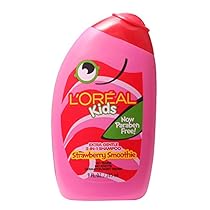 L'Oreal Kids Extra Gentle 2-in-1 Shampoo, Strawberry Smoothie, 9 fl. oz.