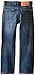 Levi's Boys' 505 Regular Fit Jeans,Roadie, 7 Slim