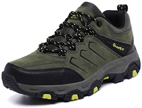 GanQuan2018 Men's Work Boot Waterproof Breathable Low-top Winter Hiking Boots