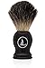 Latherwhip Shaving Brush - Best Badger Grade Hair, Rare 100% Black Badger Bristles, Resin Handle, 22mm Knot, 54mm Loft, Gift Box - Fits Most Shave Stands, For Men Who Use Safety, DE, and Mach 3 Razors