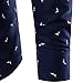 Mada Mens Casual Shirts Long Sleeve Slim Fit Dress Shirt