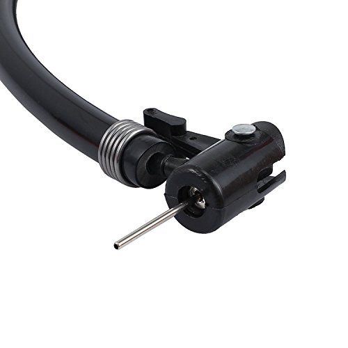 Kamtop Siphon Multifunctional Gas Oil Water Air Liquids Transfer Pump with 2PCS Transfer Hose Manual Pump for Car Fish Tank Aquarium Etc - Thumbnail 5