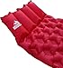 OutdoorsmanLab Ultralight Sleeping Pad with Built-in Pillow and Air Pump For Camping Backpacking, Travel