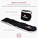 Ankle Weights (4 Pounds x 2) - Ankle Weights for Women and Men - Wrist Weights for Women and Men - Leg Weights for Women and Men - Arm Exercise Weights - Home Gym Workout Equipment - Ankle Weight
