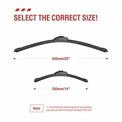 OEM Quality Performance Premium wiper blades 22