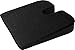 Relaxzen Coccyx Support Wedge Seat Cushion, Black