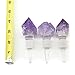Boone's Mill | Gemstone Bottle Stopper with Glass Base | Amethyst Point | Purple