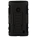 NOKIA Lumia 520 Case, CellJoy [Future Armor] (Black) Nokia 520 Hybrid Cases Full Body Dual Protective Cover [Heavy Duty] Kickstand Case »» Shock-proof «« [Belt Clip Holster Combo] - Robot Case