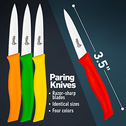 Slitzer-Germany-4-Piece-Paring-Knife-Set-German-Stainless-Steel-Blades-Colored-Handles-Red-Yellow-Green-Orange