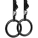 Yes4All Olympic Exercise Fitness Crossfit Gymnastic Rings with Flexible Buckles - Special Promotion - ²S68HZ
