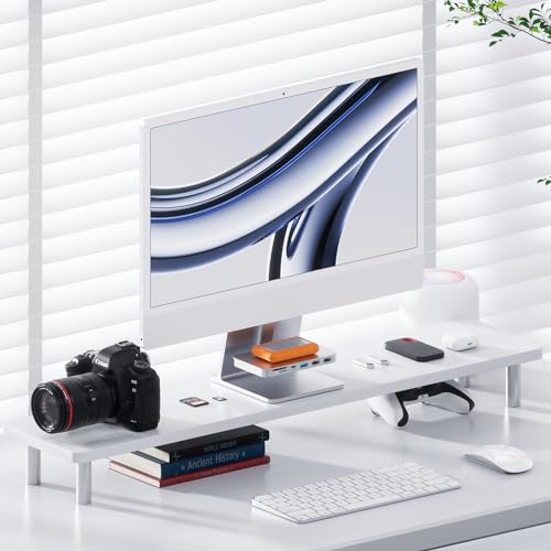 Acessórios iMac para i-Mac 2021/2023/2024, PULWTOP USB C Hub para iMac com USB A/C 10Gbps, Hub para M1/M3/M4, 2USB A 2.0, leitor de cartão SD/TF para i-Mac de 24 polegadas e Studio Display 2 azul