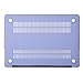 MOSISO Plastic Hard Shell Case & Keyboard Cover Skin & Screen Protector Only Compatible with MacBook Air 11 inch (Models: A1370 & A1465), Serenity Blue