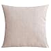 SODIAL(R) Beautiful Snowflake In Red Merry Christmas Gifts flax Throw Pillow Case Cushion Cover Home Office Living Room Sofa Car Decorative Square 18 X 18 inch:Beige + red