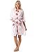 Casual Nights Women's Sleepwear 2 Piece Nightgown and Robe Set
