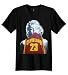 Publiciteez Men's Marilyn Wearing a Lebron Jersey T-shirt