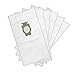 1 Pack (6 Bags) Vacuum Cleaner Dust Bag for Kirby Part 204811 Universal White Cloth Bags fit All Generation & Sentria Models