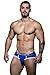 Andrew Christian Men's Almost Naked Tagless Sports Brief, Royal, Medium