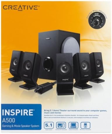 creative inspire a500 5.1