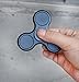Fidget Spinner Toy Stress Reducer Portable Tri-Spinner Inner Peace Finger Toy Drop Test, Mute Bearing (Navy blue（NEW Generation）