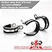 LOKMAN 12 Pack 2 Inch Stainless Steel Cable Clamp, Rubber Cushioned Insulated Clamp, Conduit Wire Holder Strap Clips for Tube, Pipe, Cord Installation (2 Inch)