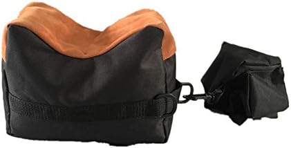 Front &amp; Rear Shooting Support Bench Rest Bag Tactical Gun Range Ready Bag Targets Stand Hunting Outdoor (Empty / Unfilled)