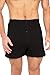 Texere Mens Boxer Shorts (Sancus, Black/Heather Gray/Heather Charcoal, L) Top