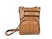 Goson Leather Hand Crafted Leather Small Crossbody Purse Handbag for Women