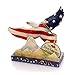 Jim Shore HWC by Enesco Patriotic Flag Eagle Figurine