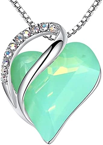 Leafael Infinity Love Heart Necklace 