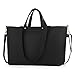 BONTHEE Large Work Tote Bag Travel Tote Weekender Bag for Women - Black