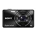 Sony Cyber-Shot WX220 Compact Digital Camera (Black), and Case Logic Camera Case Bundle