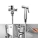 Handheld Bidet Toilet Sprayer Kit, ALLOMN Premium Stainless Steel Baby Cloth Diaper Washer Shower Sprayer for Toilet Seat Cleaning Bathroom Floors Personal Hygiene