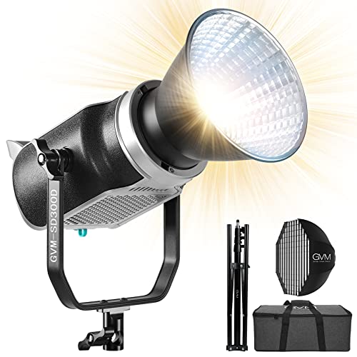 GVM 300W Video Light Kit, Continuous Lighting for
