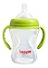 Baby Bottle by Teppie - Temperature Sensitive for Child Safety - 8 oz - Great for Weaning Breastfeeding Babies or Baby Formula - Features Detachable Handle - Dishwasher & Freezer Safe