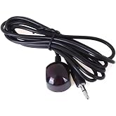 Hididi 3.5mm to IR Receiver Cable 5FT Infrared Remote Control Extender Repeater Cable 1.5m3 Receiver Extension Cord for Extender Repeater System IR Emitter for Set Top Box