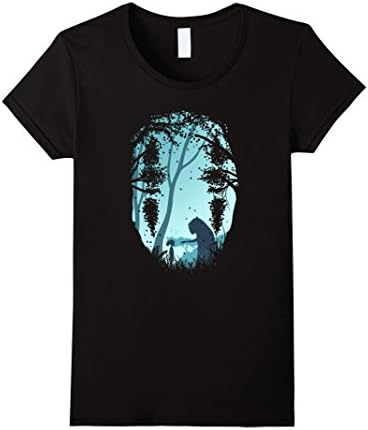 Womens No Face T Shirt Small Black