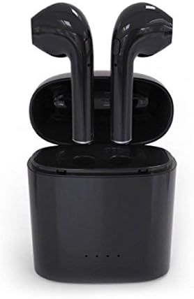 Bluetooth Headphones Elannk black Wireless Bluetooth Earbuds Mini In-Ear Headsets Sports Earphone with 2 Wireless Earbuds for Phones/iPad/iPod Android, Samsung (black1)