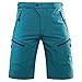 Hiauspor Mens MTB Shorts Mountain Bike Shorts Water Repellent Baggy Half Pants with Pockets for Cycling Riding
