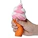 1Pc Random Squishy Jumbo Slow Rising Ice Cream Food Sample Bag Pendant Key Chain Toy Stress Relief