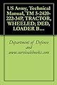 US Army, Technical Manual, TM 5-2420-222-34P, TRACTOR, WHEELED; DED, LOADER BACKHOE W/HYDRAULIC IMPACT TOOL AND W/HYDRAULIC EARTH AUGER ATTACHMENT (JOHN ... AND EARTH DRILL, (NSN 2420-00-567-0135)