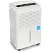 Ivation 30 Pint Energy Star Dehumidifier - Includes Programmable Humidistat, Hose Connector, Auto Shutoff/Restart, Timer, Casters & Washable Air Filter primary