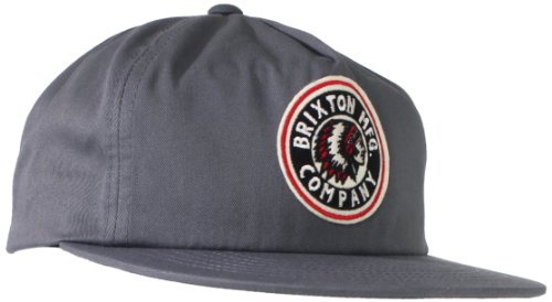 Brixton Men's Rival Medium Profile Adjustable Snapback Hat