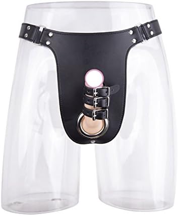 Jockstraps For Gay Men Bulge Long Adjustable Sheath Sleeve Thong Briefs Trunks Faux Leather G-String Wetlook Underwear