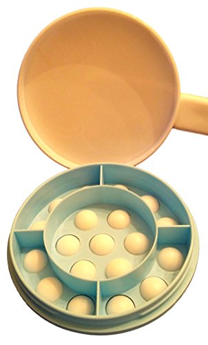 Spa Relaxus Long Reach Lotion Applicator, Container And Massager. 19 Rotating Balls. 17"