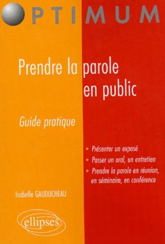 Prendre la parole en public